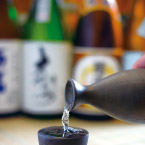 萬寿庵の蕎麦屋の地酒